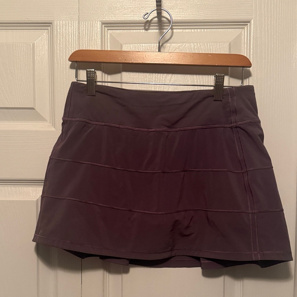 Lululemon Deep Purple Side Pleat Tennis Skirt